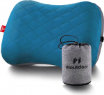 Hioutdoor T&auml;ispuhutav padi telkimiseks koos eemaldatava padjakattega, &otilde;hupadi, rannapadi, ergonoomiline reisipadi, v&auml;listingimustes kasutatav t&auml;ispuhutav reisipadi, mugav magamispadi (sinine)