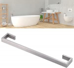 Marhynchus 50 cm r&auml;tikuratas, Vannitoa igap&auml;evane raam, ruudukujuline alus, paksendatud SUS304 roostevabast terasest r&auml;tikuratas, seinale paigaldatud r&auml;tikuhoidja, vannitoa aksessuaarid koduk&ouml;&ouml;gi jaoks, raam