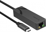SABRENT USB C Ethernet adapter 5G - 5GbE optimeeritud, USB 3.1 Gen 1+ vajalik, selge &uuml;hilduvus - LAN Ethernet adapter, v&otilde;rguadapter &uuml;hilduv MacBook, iPad, Windows, jne (NT-C5GA)