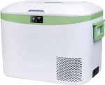 Bingi Compressor Cool Box 18L kaasaskantav 12V autojahuti 12/24V DC ja 230V AC minijahuti autole, veoautole, telkimisele, matkaautole ja koju (15&deg;C kuni -18&deg;C)