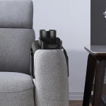 NCONCO Couch Drink Holder - Silicone Couch Tray Drink Holder with Side Pockets - Flexible Stain Resistant Sofa Organiser, Caddy Couch, Drink Holder, Armrest Tray for Drinks,