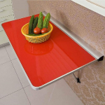 An der Wand montierter, klappbarer Esstisch f&uuml;r das Home Office, einfach zu montierender Computertisch, Verschiedene