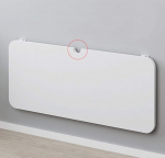 Ujuv puidust kokkupandav seinalaud lastem&ouml;&ouml;blile, arvutilaud, k&ouml;&ouml;gilaud, s&ouml;&ouml;gilaud, baarilaud, keermestatud augu disain, koos tarvikutega (120 x 40 cm / 47 x 16 tolli)