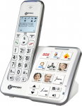 Geemarc AMPLIDECT 295 PHOTO juhtmevaba vanemate telefoni automaatvastaja, Foto-Tasten Beleuchtetes D
