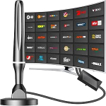 DVBT2 antenn, DVB-T/DVB-T2 antenn, tugevam varrasantenn digitaaltelevisiooni/digitaaltelevisiooni/DAB-raadio/DVB-T2 tuuneripulga jaoks, maksimaalne signaali kvaliteet, magnetilise alusega, 3 m kaabel, valge (#174)
