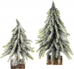 Kunstlik Mini j&otilde;ulupuu J&auml;&auml;tunud ja lumine puidust baasil Kunstlik lumi V&auml;ike j&otilde;ulupuu Laua kaunistus Puu Kunstlikuusk V&auml;ike valge j&otilde;ulupuu J&otilde;ulukaunistus Kunstlik kuusk