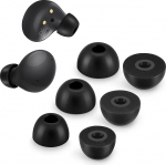 Samsung Galaxy Buds2 Pro Foam Eartips Experience Ultimate Comfort ja vankumatu sobivus Memory Foam Tips (must)