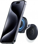 Baseus MagPro seeria magnetiline auto mobiiltelefoni hoidik, 180&deg; reguleeritav magnetiline mobiiltelefoni hoidik, mitmeotstarbeline kokkupandav mobiiltelefoni statiiv iPhone 15 Pro Max, Samsung S24 Ultra ja muud