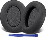 SOULWIT Micro Suede asendusk&otilde;rvapadjad Sony WH-XB910 XB910N Extra Bass m&uuml;rasummutusega k&otilde;rvaklappidele, Sony WHXB910N juhtmeta k&otilde;rvaklappidele, asenduspadjad m&uuml;rasummutusvahuga