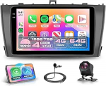 4G+64G juhtmevaba Carplay Android autoraadio Toyota Avensis T27 2008-2015 jaoks