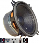 1 MIDRANGE CIARE CM100 cm 100 k&otilde;larid 10,00 cm 100 mm 4 tolli 60 Watt RMS ja 150 Watt Max impedantsiga 4 Ohm tundlikkus 89 dB autole, 1 tk + 5 tasuta kleebised