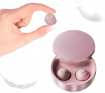 Xmenha Mini juhtmevabad Bluetooth k&otilde;rvaklapid Sleeping for Small Ears Mini In-Ear k&otilde;rvaklapid Veekindlad kerged HiFi Stereo Sound koos mikrofoniga t&ouml;&ouml;ks spordi jaoks