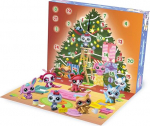 Littlest Pet Shop - Lemmikloomade poe advendikalender - 8 lemmikloomapoodi ja 16 aksessuaari - 24-p&auml;evane j&otilde;ulukalender - Mini loomafiguurid kogumiseks - M&auml;nguasi lastele alates 4. eluaastast - BF00758