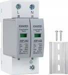 275V &uuml;lepingekaitse 2-pin &uuml;lepingekaitse t&uuml;&uuml;p 1 + t&uuml;&uuml;p 2 20-50KA &uuml;lepingekaitse seade PV jaoks v&auml;lkkaitse jaoks (2P 275V 20-50KA)