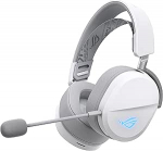 ASUS ROG Pelta White Wireless RGB Gaming Headset (ROG SpeedNova, Bluetooth, 2.4GHz, USB-C, 50mm ROG Titanium Membrane Drivers, 10mm Super Broadband Boom Microphone, 309g Lightweight, Aura Sync RGB) |