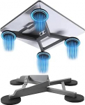 Starlink Mini Magnetic Mount - Starlink Mini Roof Mount Alumiinium sulamist auto, Mini Starlink RV tarvikud, magnetiline imemisvahend matkaautodele, kaubikutele, paatidele, jahtidele, veoautodele, veoautodele