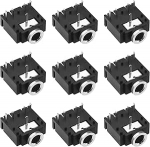 40tk PJ-307 3.5mm Stereo Jack Plug 5-Pin PCB Mount Female Audio Connector k&otilde;rvaklappide pesa multimeedia m&auml;ngija MP3/MP4 Audio ja video seadmed Laptop