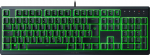 Razer Ornata V3 X - Flat Membrane Keyboard Chroma RGB (vaiksed membraanl&uuml;litid, ergonoomiline randmetugi, anti-UV kattega klahvikatted) QWERTZ DE Layout | Must