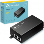 TP-Link 802.3at/af Gigabit PoE injektor, mitte-PoE PoE adapterile, varustab PoE (15,4W) v&otilde;i PoE+ (30W), Plug & Play, laua/seinale paigaldatav, kaugus kuni 100 m (TL-PoE160S)
