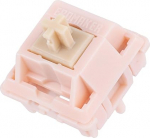 EPOMAKER Nude Pink Silent Switch 39gf. 35-osaline 5-poldiline eelniisutatud l&uuml;lituskomplekt koos 21mm vedruga, PC korpus ja UPE varrega mehaaniliste klaviatuurim&auml;ngude jaoks