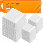 K&F Concept Microfibre Cleaning Cloth, Cleaning Cloths Set for Camera, Lens, Filters, Glasses, Display, Smartphones, Tablet, 15 x 15 cm, Single Vacuum Packaging (Pack of 80)