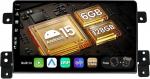 SXAUTO Android 15-6G+128G - IPS autoraadio Suzuki Grand Vitara (2005-2015) jaoks - Sisseehitatud Carplay/Android Car/DSP - LED kaamera + MIC - DAB roolijuhtimispult kiire paat 360 kaamera WiFi - 2 DIN 9