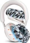 WC SweatZ QC Ultra - patenteeritud k&otilde;rvapadjakatted, mis &uuml;hilduvad Bose QuietComfort Ultra Gen 1 ja Gen 2 Wicked Cushionsiga | Higikindel ja pestav | Geo Grey