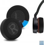 Geekria Sport Cooling Gel asendusk&otilde;rvapadjad, mis &uuml;hilduvad Jabra Evolve 75UC/75/75/75+/75MS k&otilde;rvaklappide k&otilde;rvapadjadega (must)