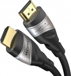KabelDirekt 8K/4K HDMI 2.1 kaabel - 1,5 m - HDMI sertifitseeritud k&otilde;rgeima kvaliteedi jaoks (8K@60Hz, Ultra High Speed/48G, uusim standard, optimaalne PS5/Xbox, Monitor/TV/Projektor, h&otilde;bedane)