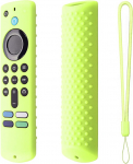 Kaugjuhtimispuldi kate, kaugjuhtimispuldi kaitsekate, Silikoonkate koos paelaga, libisemisvastane silikoonkate Fire TV Stick'ile, libisemisvastane silikoonist kaitsekate (roheline)