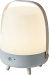 Kooduu Lite-Up Play - Design LED-valgus ja Bluetooth-k&otilde;lar Innovatiivne valgusobjekt lisah&uuml;vedega - valgustus, Bluetooth-k&otilde;lar ja dekoratsioon Taani disainerilt - 29 x 40 cm - taevasinine