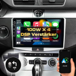 DYNAVIN autoraadio navigatsioonis&uuml;steem 1-tolline OEM-raadio Bluetoothiga, DAB+ valmis, &uuml;hildub Carplay ja Android Cariga