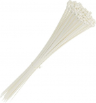 intervisio 200 tk kaablisidemed, valge, 430 mm x 4,8 mm, eriti pikad valged kaablisidemed, professionaalne k&otilde;rge kvaliteediga t&ouml;&ouml;stuskvaliteet t&ouml;&ouml;stusele, aiandusele, kaablit&ouml;&ouml;stusele, kaablijuhtimisele