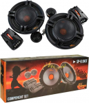 1 komplekt 2 Way SP AUDIO SP-6.5KIT 6,5 tolli 16,50 cm 165 mm l&auml;bim&otilde;&otilde;t 180 Watt RMS 360 Watt Max 2 Woofer 2 Tweeter 2 Crossover 4 Ohm Auto paari kohta