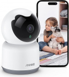 ANNKE Crater 2 WiFi Camera Indoor, 2K Pan & Tilt WiFi Baby/Pet Camera with 2-Way Audio, Motion Detection, Cloud & SD Card Storage, Compatible with Alexa, Dog Camera with Night Vision