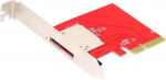 chenyang CF Express Type B m&auml;lukaardi lugeja PCIe 4.0 X4 laienduskaardi adapter 12cm PCI-E pesa Mount