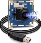 Svpro 2MP HD High Frame 640X480@100fps USB videokaamera moodul Lai nurk 180 kraadi kalasilm objektiiviga PC veebikaamera UVC Industrial USB koos kaameraga Android Windows Linux (SV-USBFHD01M-L180)