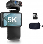 ORDRO M3 kaasaskantav videokaamera, 5K/30fps Vlogimise kaamera videokaamera 3,5-tollise p&ouml;&ouml;rleva puuteekraaniga YouTube TikTok video Vlogi jaoks