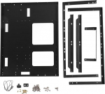 DIY Gaming Computer Case, Avatud ATX emaplaadiriiul 435 X 340 X 195 Mm EATX MATX ITX emaplaadi jaoks, virnastatav ATX korpus avatud korpusega, toetab X79 X99i X79 X99i