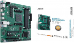 ASUS PRO B550M-C/CSM Business emaplaat Socket AM4 (AMD B550, Ryzen AM4, Micro-ATX, 2X M.2, PCIe 4.0, 1Gbit/s Ethernet, USB 3.2 Gen 2 Type C)