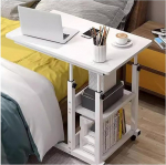 Mobiilne kokkupandav k&uuml;lgmine stiilne &ouml;&ouml;kapilaud Liigutatav kodukasutus Lift Laptop Desk Lihtne laud voodil kolledži &uuml;hiselamus Lift Up &ouml;&ouml;kapilaud