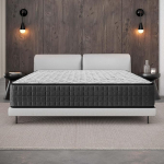 COSMOS - madrats 140 x 190 cm Gamma Cold Foam madrats K&otilde;vadus H4 - &Ouml;ko-Tex sertifitseeritud - Termoreguleeriv + sinine lateks 7-tsooniline madrats k&otilde;rgus 30 cm - Made in EU
