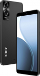 XGODY X33 nutitelefon ilma lepinguta, 6-tolline 4G Dual SIM odav mobiiltelefon, Android 15, Octa-Core, 8MP + 5MP kaamera, 3GB + 32GB/128GB laiendatav, Face ID, GPS, must