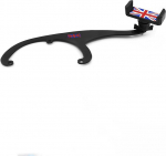 Heinmo auto 360 kraadi mobiiltelefoni hoidja joogihoidja Satnd Stand Cradle Cooper Clubman Countryman R55 R56 R57 R58 R59 2006-2015 rooliratas vasakul poolel