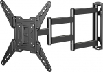 XINLEI TV seinakinnitus 748mm pikendusega enamikule 23-65" lameekraanidele ja k&otilde;veratele teleritele, pikendatav seinakinnitus teleritele kuni 45kg, Max VESA 400x400mm MAP3M