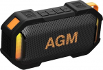 AGM MagRock magnetiline Bluetooth-k&otilde;lar, v&auml;ike, k&otilde;lar, RGB valgusdioodid, 1800 mAh, IPX7 veekindel muusikakast, tugev hoidmine peo, spordi ja t&ouml;&ouml;koja jaoks