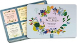 ETS - Organic Tea Collection "Wellness Collection" elegantses metallist purgis, tee kingitus hea enesetunde saavutamiseks j&otilde;uludeks, lihav&otilde;teteks, s&uuml;nnip&auml;evaks, 6 x 6 sorti.