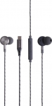 Boompods Digibuds USB-C k&otilde;rvaklapid - ergonoomilised k&otilde;rvaklapid mikrofoniga, USB C &uuml;hendus, IPX4 higikindlus, 1,3 m punutud Boomflex kaabel, grafiitne