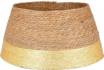 Mica Decorations J&otilde;ulupuu seelik l&auml;bim&otilde;&otilde;t 50 x k&otilde;rgus 26 cm - J&otilde;ulupuu seelik Seagrass - J&otilde;ulupuu korv kuldne