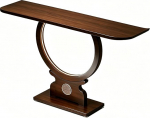 Console Table mit Warmem Licht, Konsolentisch mit Stabilem Fu&szlig;, Geeignet f&uuml;r Flur und Wohnzimmer(80x28x78CM/31x11x31IN)